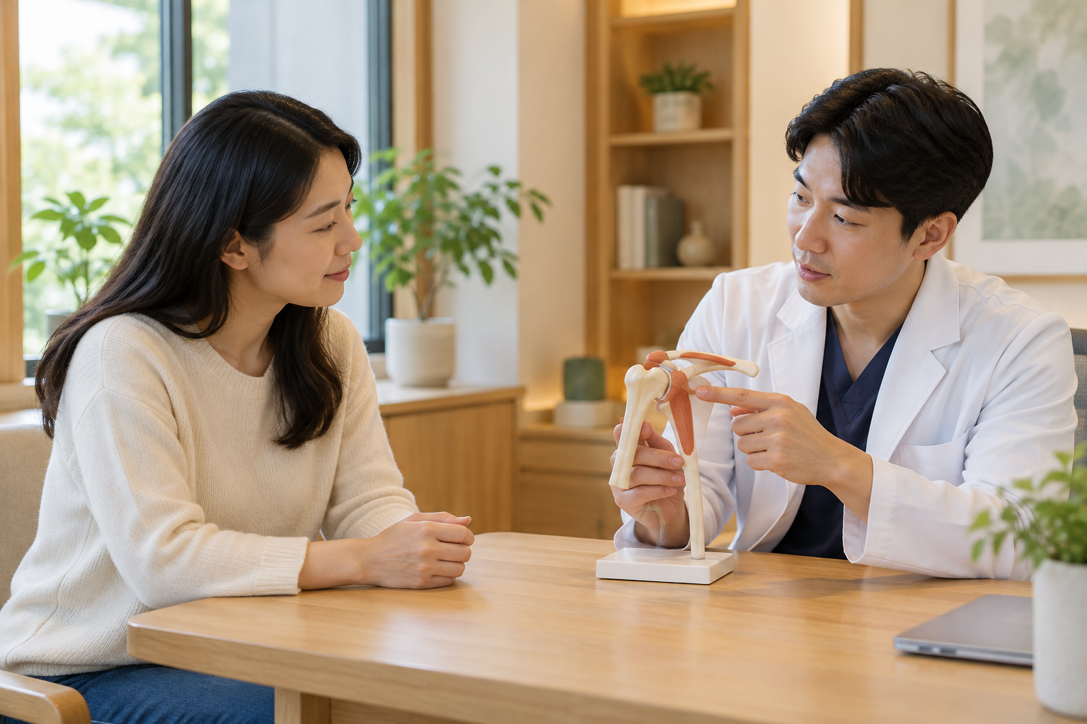 광양 어깨통증 한의원 — 어깨 상담에 관한 AI 설명용 이미지